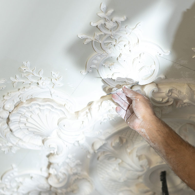 Rénovation de salon patrimoniaux